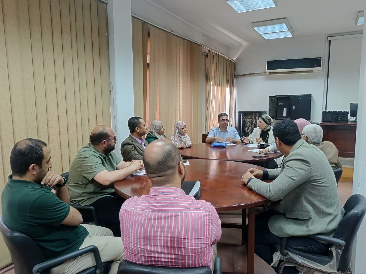Meeting of Crisis Management and Decision Making Coordinators at Tanta University